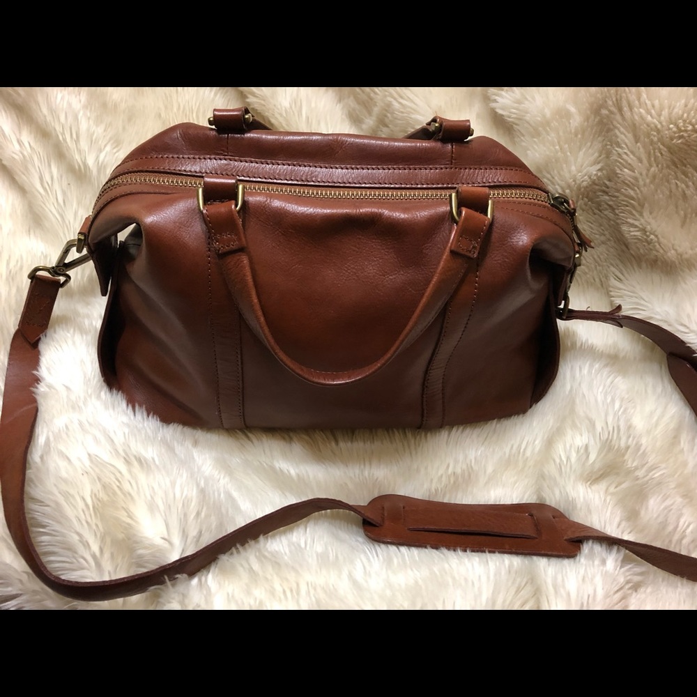 Madewell Leather Satchel - The Glasgow